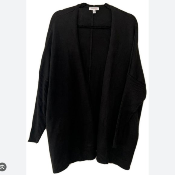 NWT SKINNYGIRL SUNDAZED‎ MOUJ CARDIGAN SWEATER BLACK SMALL - Picture 10 of 14